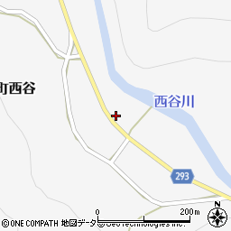 兵庫県丹波市山南町西谷145周辺の地図