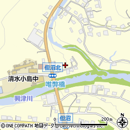 静岡県静岡市清水区但沼町303周辺の地図