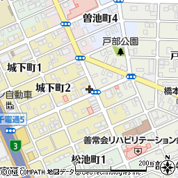 金蝶堂　名古屋分店周辺の地図