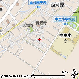 滋賀県野洲市西河原819-3周辺の地図