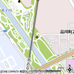 荒子川公園トイレ４周辺の地図