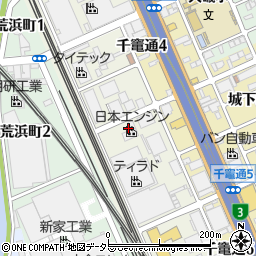 愛知県名古屋市南区塩屋町周辺の地図