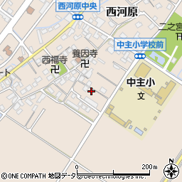 滋賀県野洲市西河原823周辺の地図