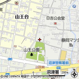 勝間田コーポ周辺の地図