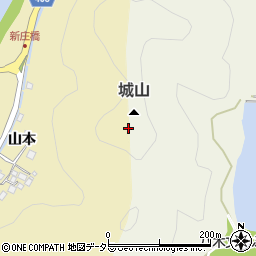 城山周辺の地図