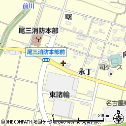 ローソン東郷諸輪店周辺の地図