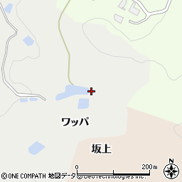 愛知県豊田市矢並町ワッパ周辺の地図
