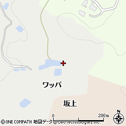 愛知県豊田市矢並町（ワッパ）周辺の地図