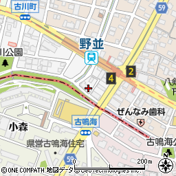 藤川荘周辺の地図