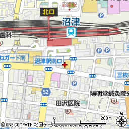 ココカラファイン沼津駅前店周辺の地図