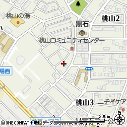 愛知県名古屋市緑区桃山4丁目816周辺の地図