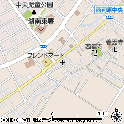 滋賀県野洲市西河原948周辺の地図