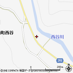 兵庫県丹波市山南町西谷152周辺の地図