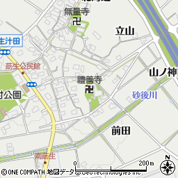 禮善寺周辺の地図
