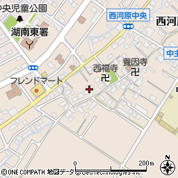 滋賀県野洲市西河原660周辺の地図