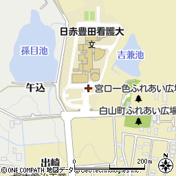 愛知県豊田市白山町七曲周辺の地図