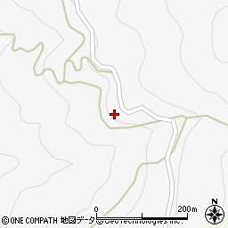 静岡県浜松市天竜区佐久間町相月56周辺の地図