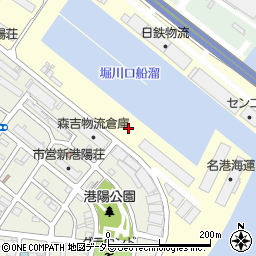愛知県名古屋市港区作倉町周辺の地図