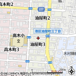 愛知県名古屋市港区油屋町3丁目12周辺の地図