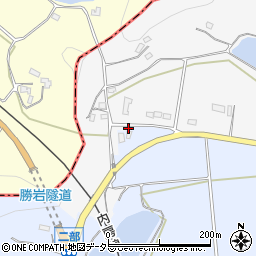 千葉県南房総市検儀谷51周辺の地図