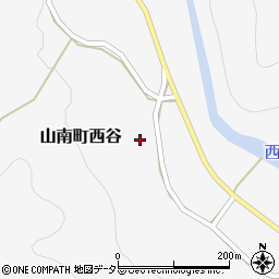 兵庫県丹波市山南町西谷273周辺の地図
