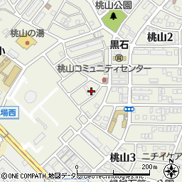 愛知県名古屋市緑区桃山4丁目704周辺の地図