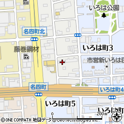 愛知県名古屋市港区築盛町67周辺の地図
