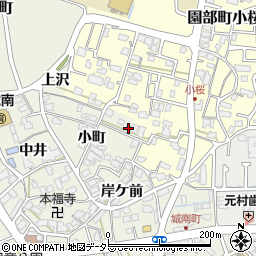 京都府南丹市園部町城南町小町18周辺の地図
