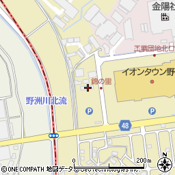 滋賀建機株式会社　野洲営業所周辺の地図