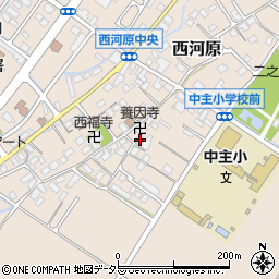 滋賀県野洲市西河原692周辺の地図