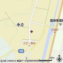 兵庫県丹波篠山市小立18周辺の地図