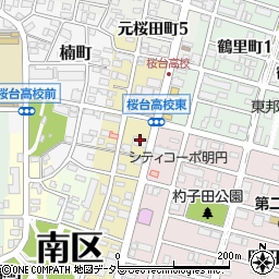 瀬戸信用金庫鶴里支店周辺の地図