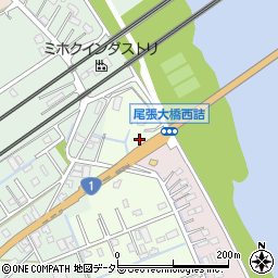 三重県桑名市長島町殿名589周辺の地図