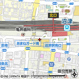 静岡朝日テレビ　東部支社周辺の地図