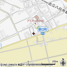 滋賀県東近江市野口町140-1周辺の地図