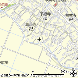 滋賀県守山市木浜町2196周辺の地図