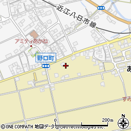 滋賀県東近江市三津屋町252周辺の地図