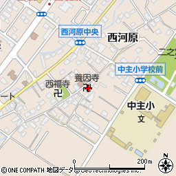 滋賀県野洲市西河原693周辺の地図