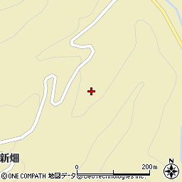 愛知県北設楽郡東栄町振草小林サガ坂周辺の地図