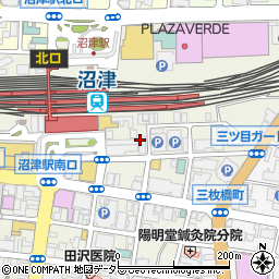 沼津北ロータリークラブ周辺の地図