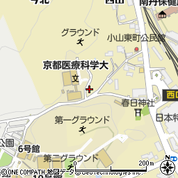 京都府南丹市園部町小山東町今北周辺の地図