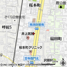 笹木商会周辺の地図
