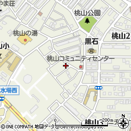 愛知県名古屋市緑区桃山4丁目602周辺の地図