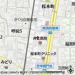 愛知県名古屋市南区西桜町周辺の地図