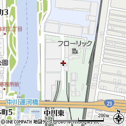 愛知県名古屋市港区熱田前新田周辺の地図