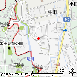 静岡県三島市平田124-11周辺の地図