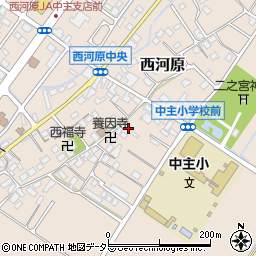 滋賀県野洲市西河原698周辺の地図