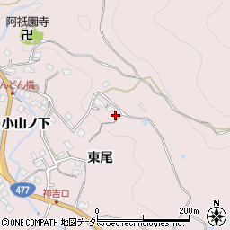京都府南丹市八木町神吉東尾90周辺の地図