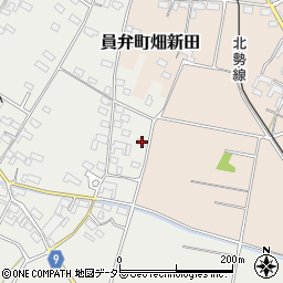 三重県いなべ市員弁町北金井1403周辺の地図