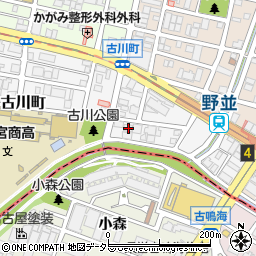 愛知県名古屋市天白区古川町127周辺の地図
